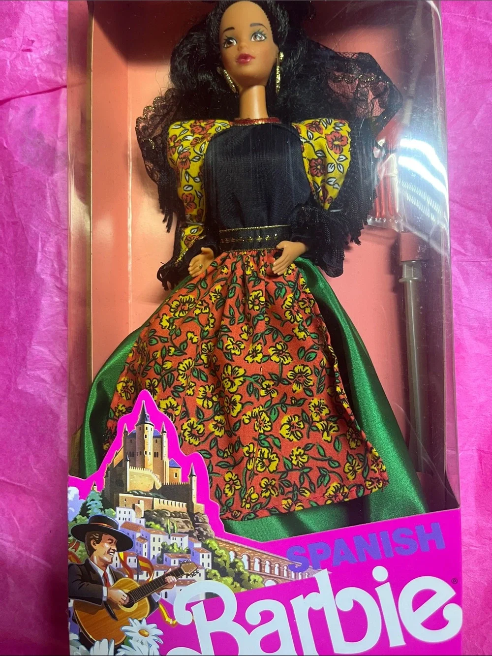 1991 Spanish Barbie Dolls of the World Collection #4963 NRFB